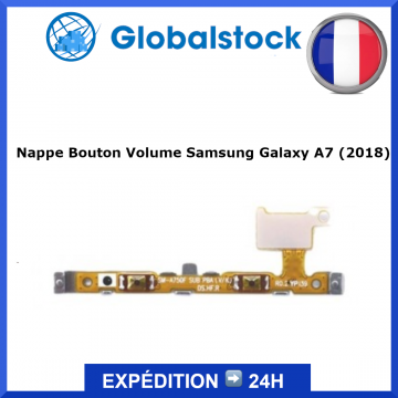 Nappe bouton Samsung Galaxy A7 2018 (A750F) - Envoi gratuit 24h