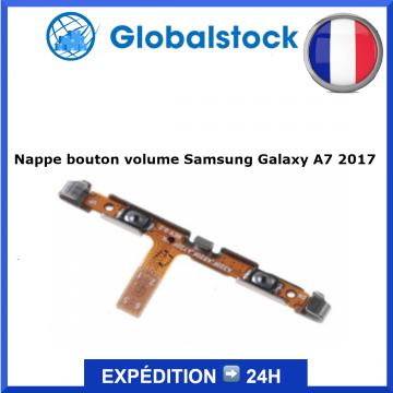 Nappe bouton Samsung Galaxy A7 2017 (A720F) - Envoi gratuit 24h