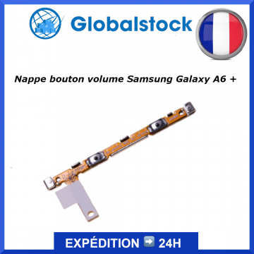Nappe bouton volume pour Samsung Galaxy A6+ 2018 (A605F)