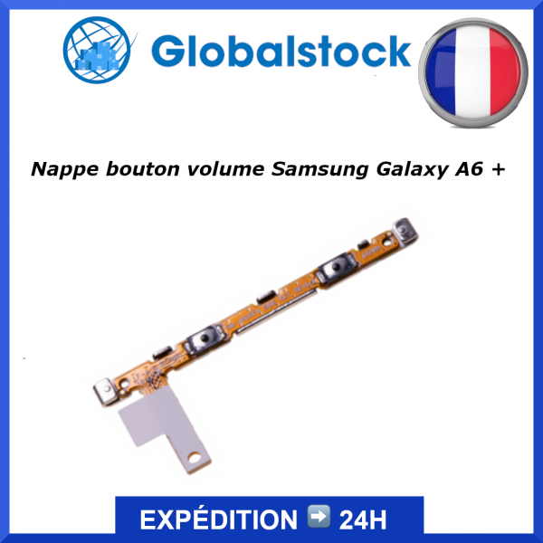 Nappe bouton volume pour Samsung Galaxy A6+ 2018 (A605F)