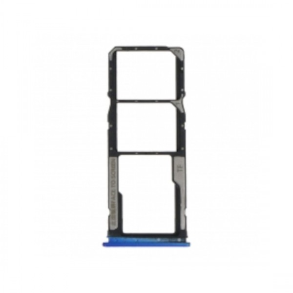 Tiroir carte sim pour Xiaomi Redmi Note 9 5G Double sim Bleu