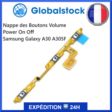 Nappe bouton Samsung Galaxy A30 A305F - Envoi gratuit 24h