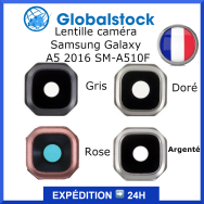 Lentille caméra Samsung Galaxy A5 2016 SM-A510F - Envoi gratuit 24h