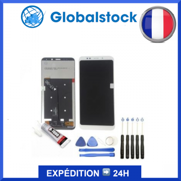 Écran Xiaomi Redmi Note 5 PLUS LCD + vitre tactile - kit outils complet avec outils