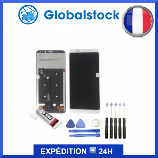 Écran Xiaomi Redmi Note 5 PLUS LCD + vitre tactile - kit outils complet avec outils