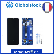 Écran Xiaomi Mi 9 Bleu Océan LCD + vitre tactile - kit outils complet avec outils