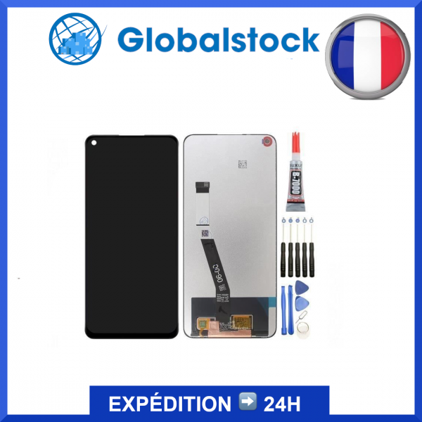 Écran Xiaomi Redmi Note 9 /Redmi 10X 4G LCD + vitre tactile - kit outils complet avec outils