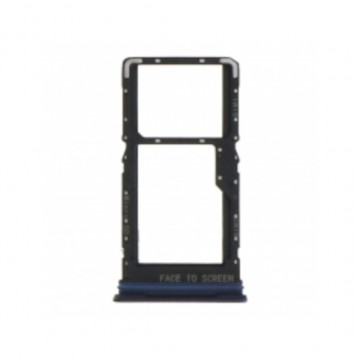 Tiroir carte sim pour Xiaomi Redmi Note 9 Pro 5G Double sim Bleu