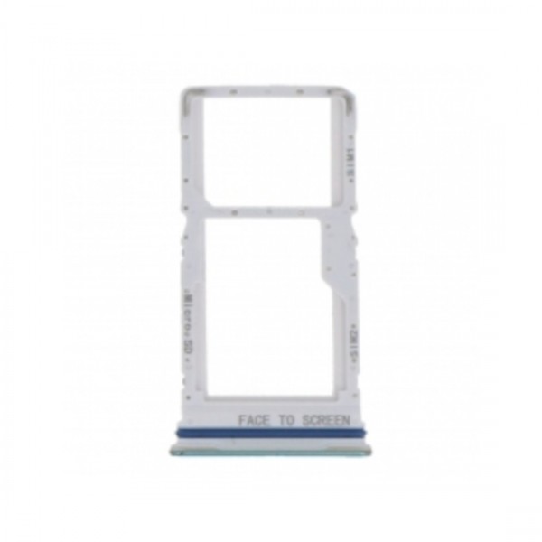 Tiroir carte sim pour Xiaomi Redmi Note 9 Pro 5G Double sim Vert