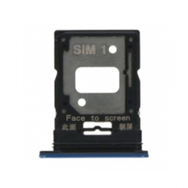 Tiroir carte sim pour Xiaomi Mi 11 Lite Double sim Bleu