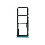 Tiroir de carte sim pour Xiaomi Redmi Note 9S/Note 9 Pro Dual Card Bleu