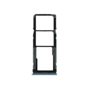 Tiroir de carte sim pour Xiaomi Redmi Note 9S/ Note 9 Pro Dual Card  Gris