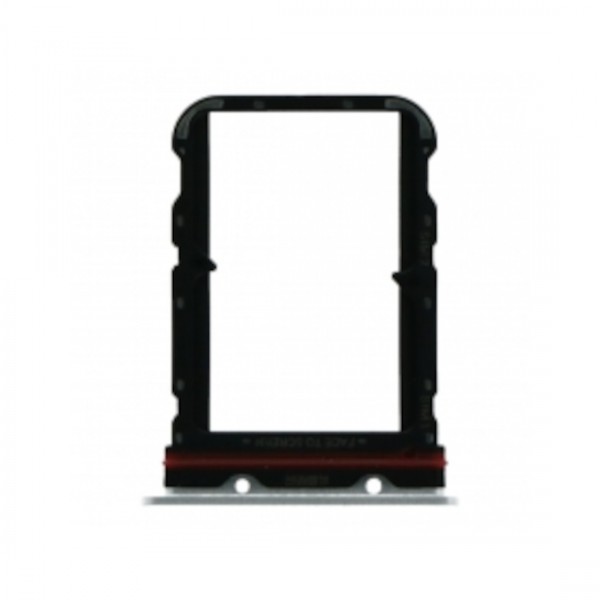 Tiroir carte sim pour Xiaomi Mi Note 10/ Note 10 Pro Blanc