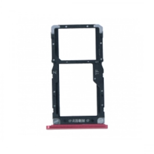 Tiroir carte sim pour Xiaomi Mi 8 Lite Dual Card Rouge