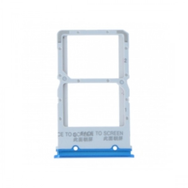 Tiroir carte sim pour Xiaomi Mi 9T/ 9T Pro Dual Card Bleu