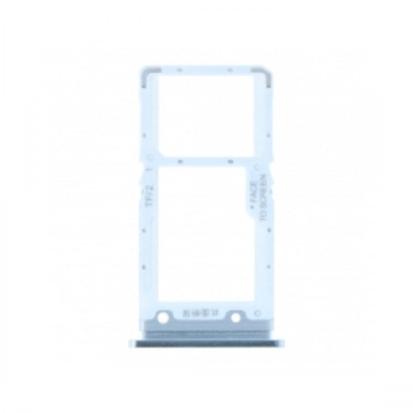 Tiroir SIM Xiaomi Mi 9 Lite Dual Card Blanc - Envoi gratuit 24h