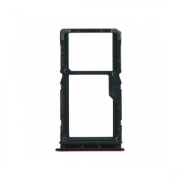 Tiroir carte sim pour Xiaomi Redmi Note 7 Double sim Rouge