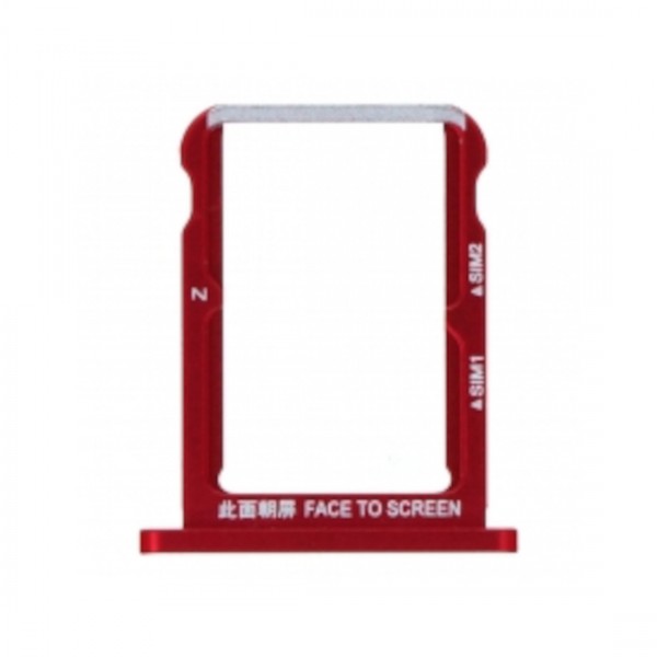 Tiroir carte sim pour Xiaomi Mi 6X /A2 Rouge