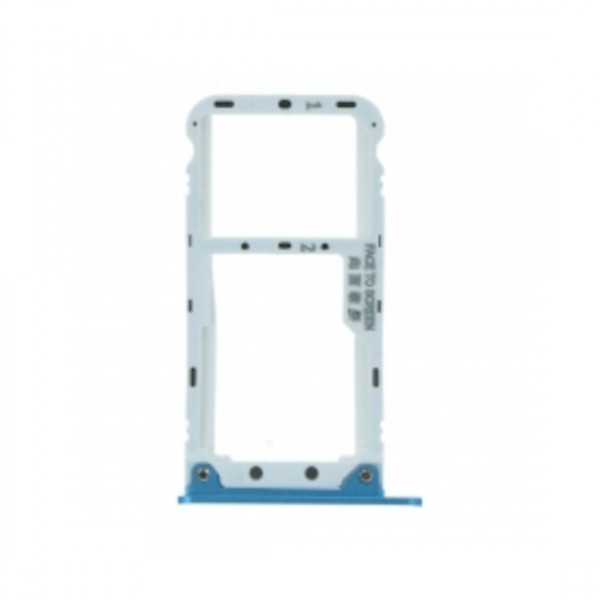 Tiroir carte sim pour Xiaomi Redmi Note 5 Pro/ Note 5 Bleu