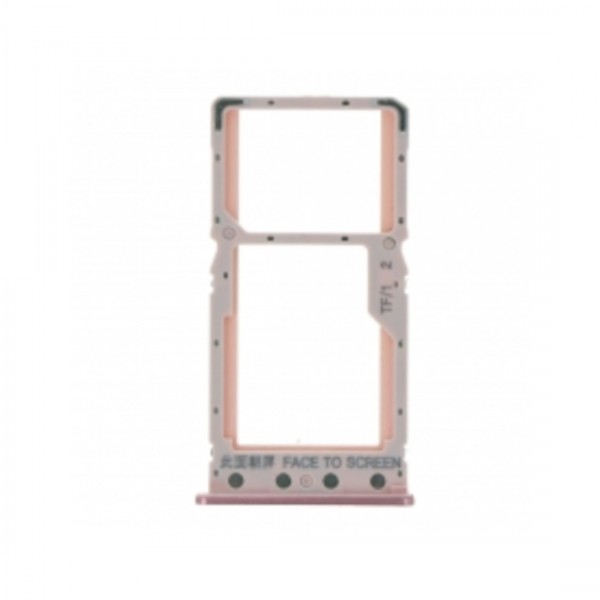Tiroir carte sim pour Xiaomi Redmi 6A Rose