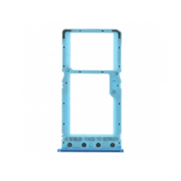 Tiroir carte sim pour Xiaomi Redmi 6A Bleu
