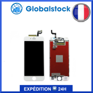 Ecran LCD + vitre tactile pour iPhone 6S Blanc + Outils