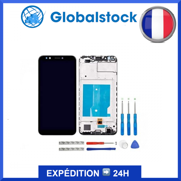 Écran Huawei Y7 2018 LCD + vitre tactile - kit outils complet avec outils