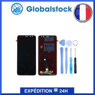 Ecran LCD + vitre tactile pour Huawei Mate 10 Lite Noir + Outils
