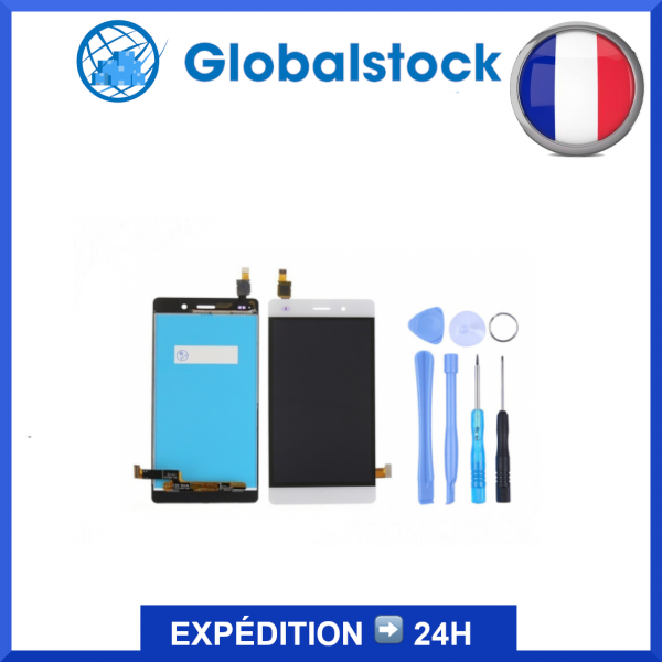 Écran Huawei Ascend P8 Lite LCD + vitre tactile - kit outils complet avec outils