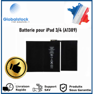 Batterie interne APPLE IPAD 3 / IPAD 4 A1416/A1430/A1458/A1459 - Qualité premium