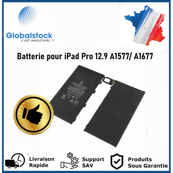 Batterie interne iPad Pro 12.9" (A1577/A1677) - Qualité premium