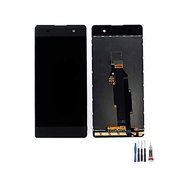 Ecran LCD + Vitre tactile pour SONY XPERIA XA et F3111 GRIS + Outils
