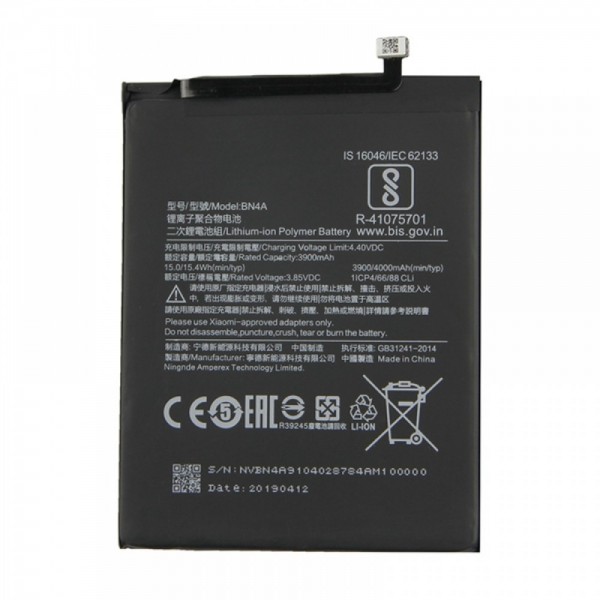 BATTERIE POUR XIAOMI REDMI 7/ REDMI NOTE 8/ NOTE 8T/ REDMI 6/6 PRO BN46