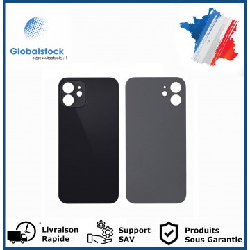 Vitre arrière iPhone 12 Mini Noir - Envoi gratuit 24h
