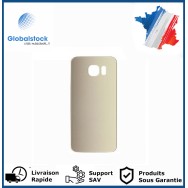 Vitre arrière SAMSUNG S6 or logo + ce