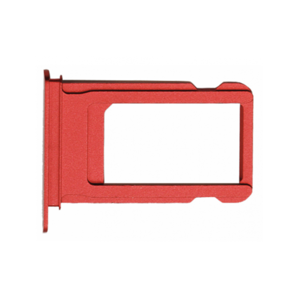 Tiroir sim pour iPhone SE (2020) rouge