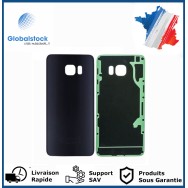 Vitre arrière galaxy s6 edge plus noir logo + ce