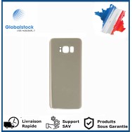 Vitre arrière galaxy s8 or logo + ce