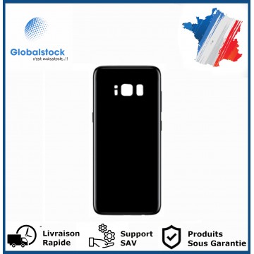 Vitre arrière galaxy s8 plus noir logo + ce