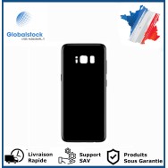 Vitre arrière galaxy s8 plus noir logo + ce