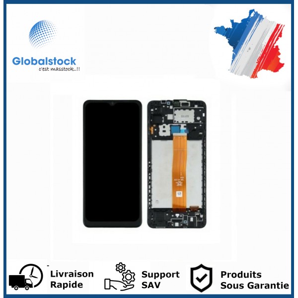 Écran SAMSUNG GALAXY A12 SM-A125F LCD + vitre tactile - kit outils complet avec outils