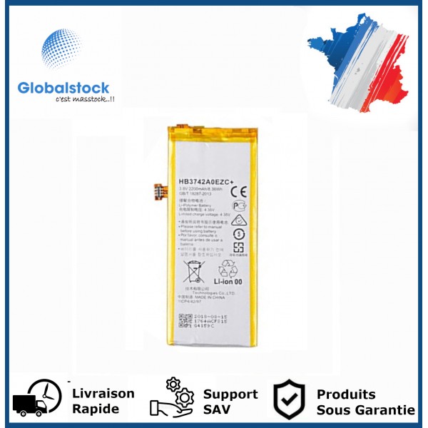 Batterie HUAWEI P8 LITE HB3742A0EZC+ - Qualité premium, envoi rapide