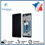 Ecran LCD + vitre tactile sur châssis pour Huawei Ascend P9 Lite Noir + outils