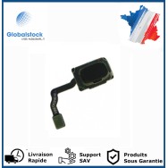 Lecteur d'empreintes digitales pour Samsung Galaxy S9 Plus G965F / S9 G960F Noir Carbone