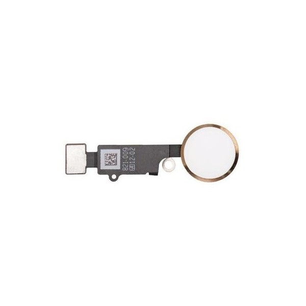 Nappe bouton home pour iPhone 7 Plus OR/Gold