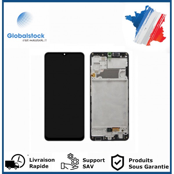 Ecran LCD + Vitre tactile sur Châssis pour Samsung Galaxy A32 SM-A325F + outils