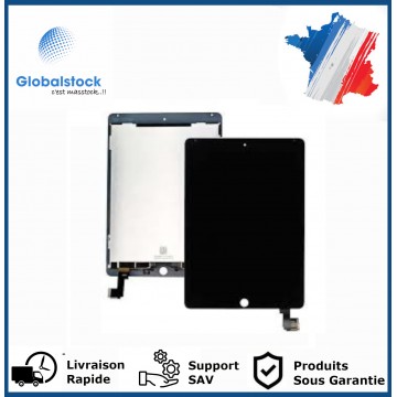 Vitre tactile iPad Air 2 Noir - Envoi gratuit 24h
