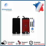 Ecran LCD + vitre tactile pour iPhone 6 Plus Noir + outils