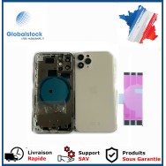 Chassis arrière pour IPhone 11 Pro Max Blanc Nu