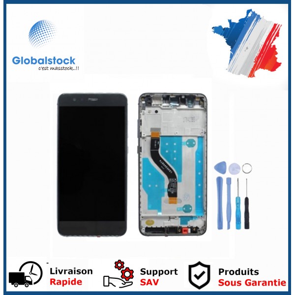 Écran Huawei P10 Lite WAS-L03T LCD + vitre tactile - kit outils complet avec outils
